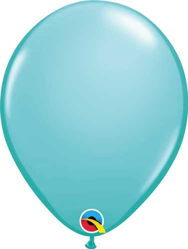 Q (100) 11" Fashion Caribbean Blue balloons