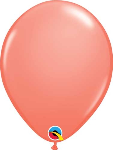 Q (100) 11" Fashion Coral balloons