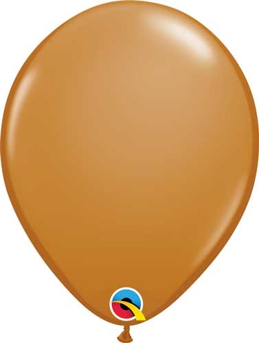 Q (100) 11" Fashion Mocha Brown balloons