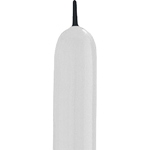 (100) 321 Bee Body - White Black Tip balloons