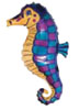 36" Super Shape - Seahorse balloon