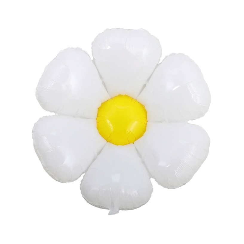 15" Daisy Flower Balloon Air-Fill unpacked