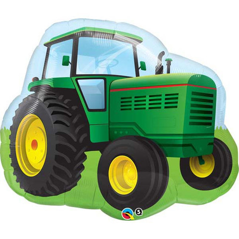 Shape Farm Tractor Green 34"  balloon