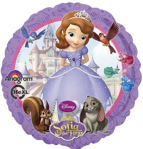 18" Foil Disney Sofia The First balloon