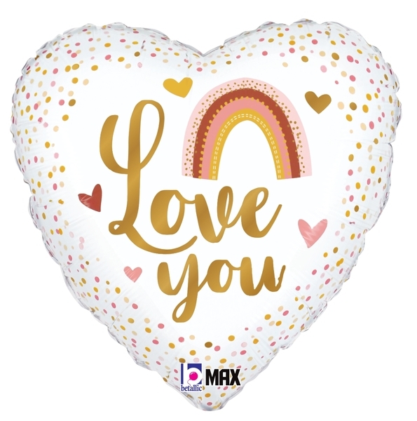 18" Boho I Love You Balloon