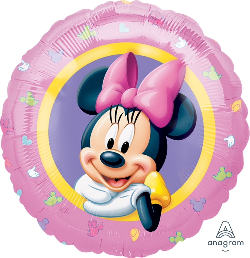 18" Foil - Minnie Portrait balloon