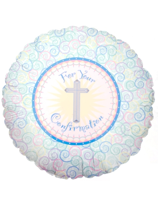 18" Foil - Rel - Confirmation balloon