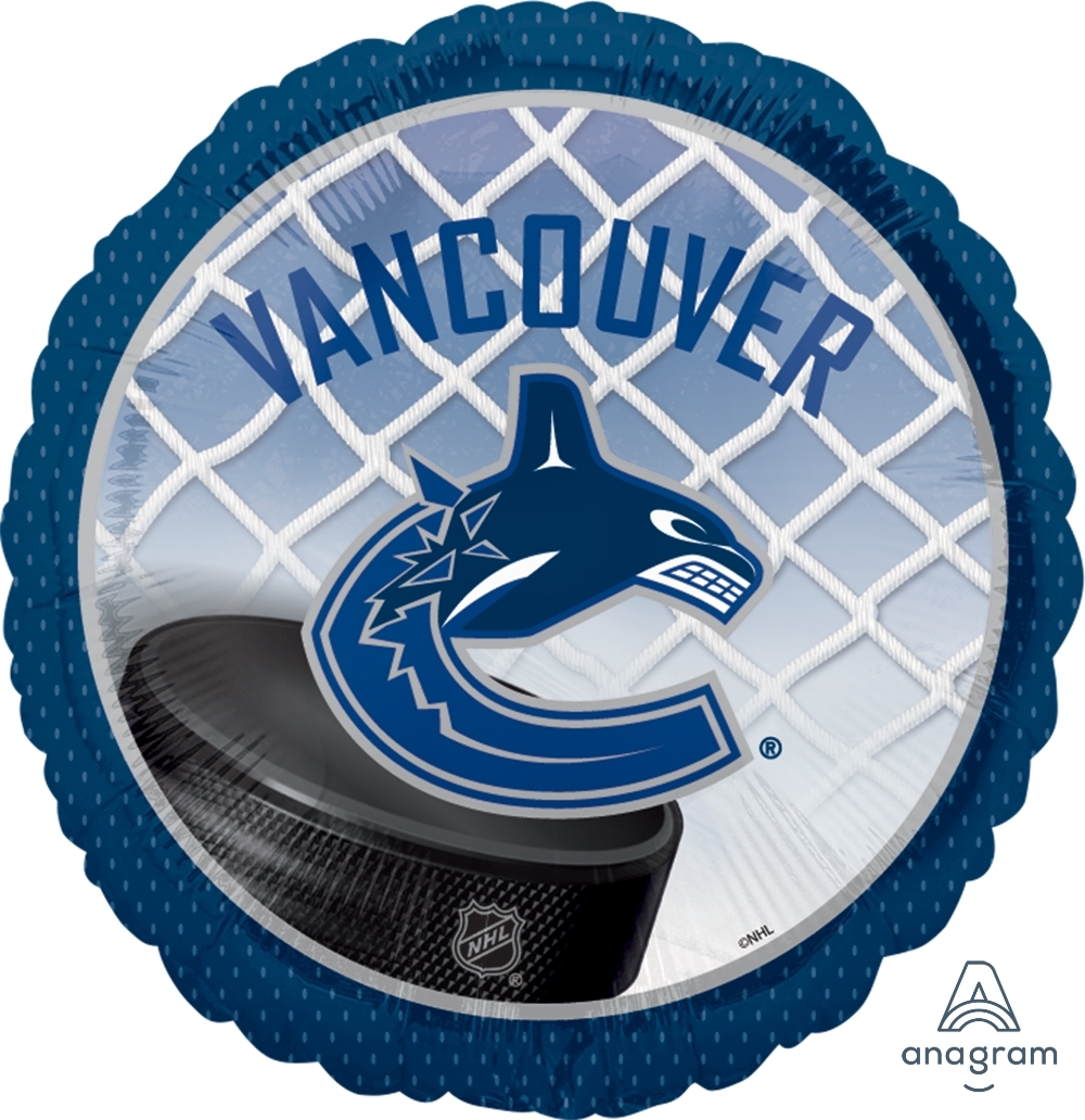 18" Foil - Vancouver Canucks balloon