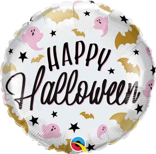 18" Halloween Glam Bats Foil Balloon