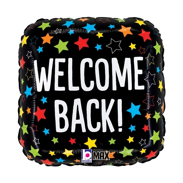 18" Welcome Back balloon