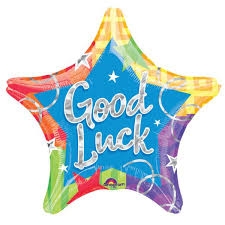 19" Foil Star - Good Luck Blitz balloon