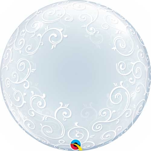 24" Deco Bubble Fancy Filigree