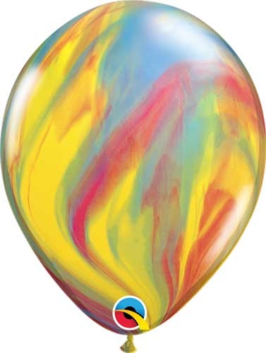 (25) 11" Traditional - Super Agate balloons