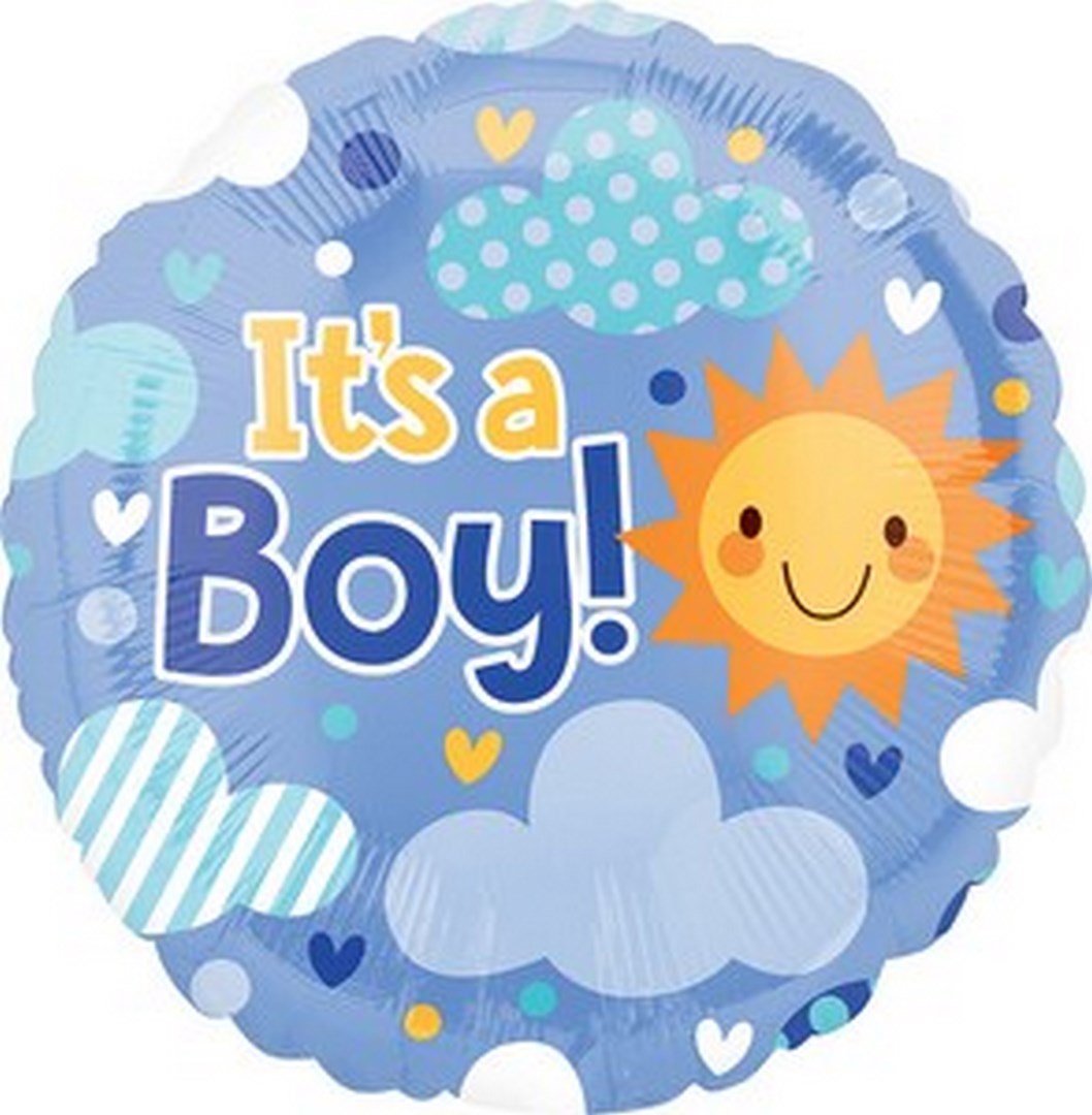 VLP - It's a boy cloud sky balloon