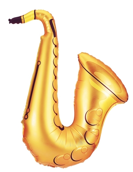 37" Super Shape - Sax balloon