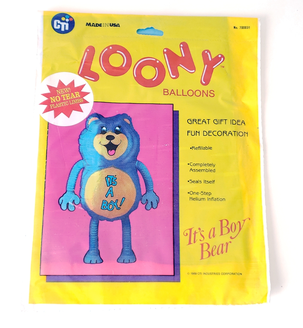 44" Airwalker - Boy Bear balloon