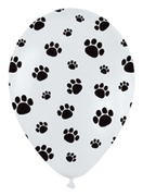 BET (50) 11" Paw Prints balloons