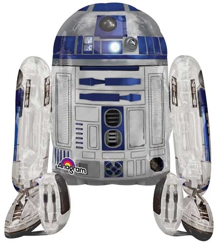 Airwalker - Star Wars R2D2 34"x 38" balloon