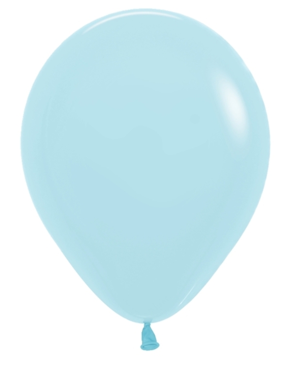 BET (100) 11" Pastel Matte Blue balloons