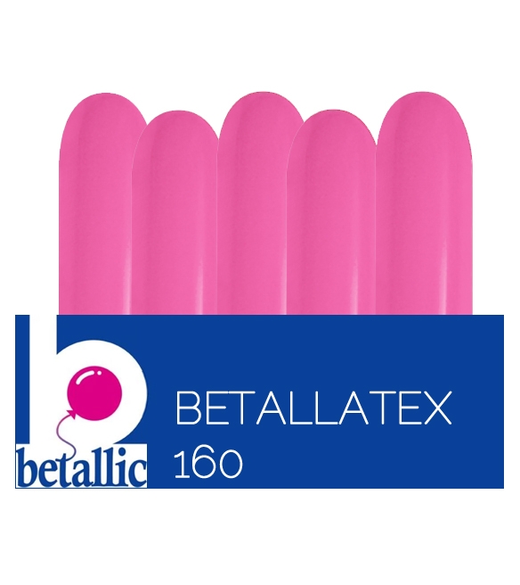 BET (100) 160 Deluxe Fuchsia balloons