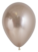 SEM (100) 5" Reflex Champagne balloons