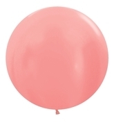 BET (1) 24" Metallic Rose Gold balloon