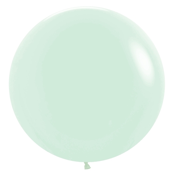 BET (1) 24" Pastel Matte Green balloon