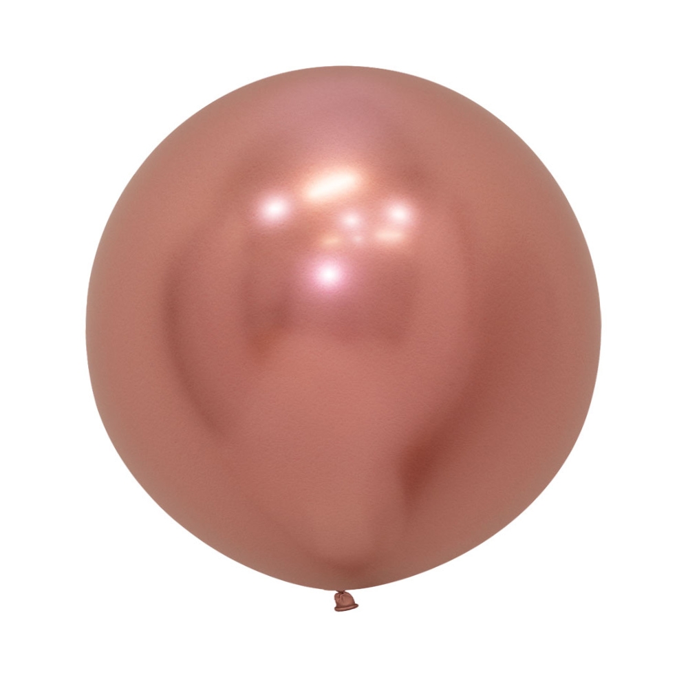 BET (1) 24" Reflex Rose Gold balloon