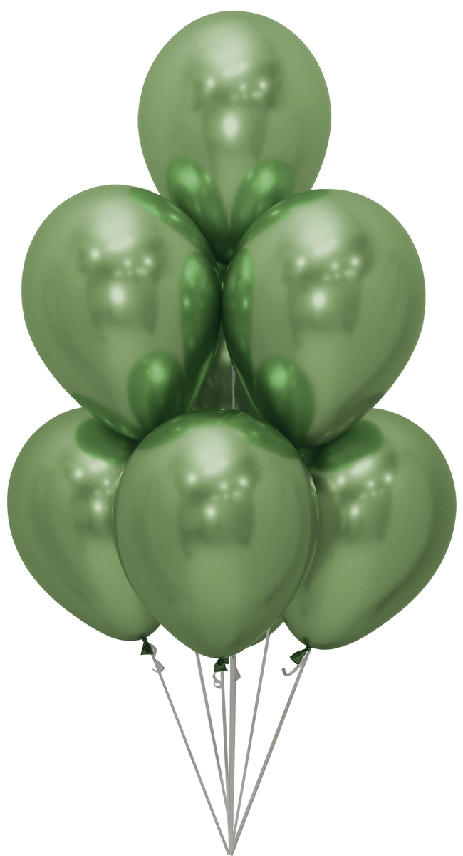 BET (50) 11" Reflex Key Lime Green balloons