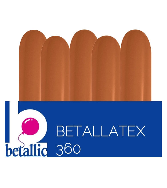 BET (50) 360 Deluxe Caramel balloons