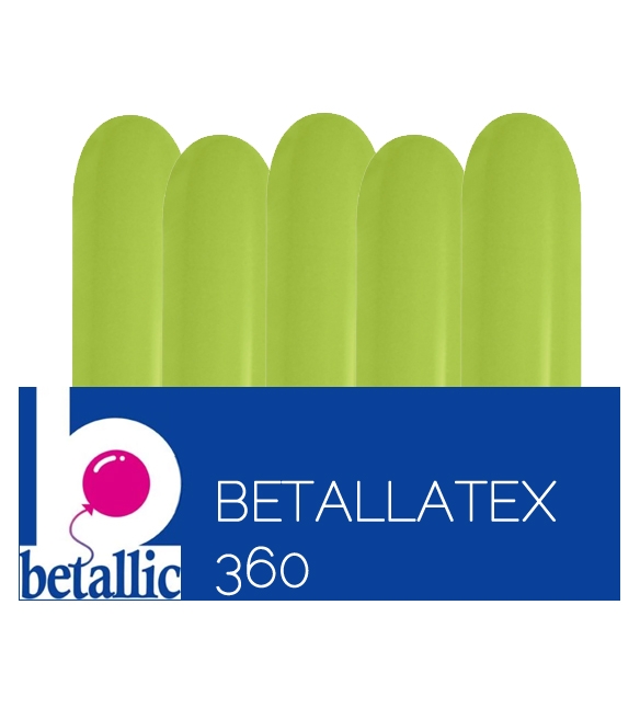 BET (50) 360 Deluxe Key Lime balloons