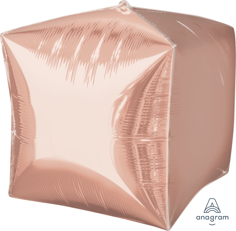 Cube Rose Gold CubeZ balloon