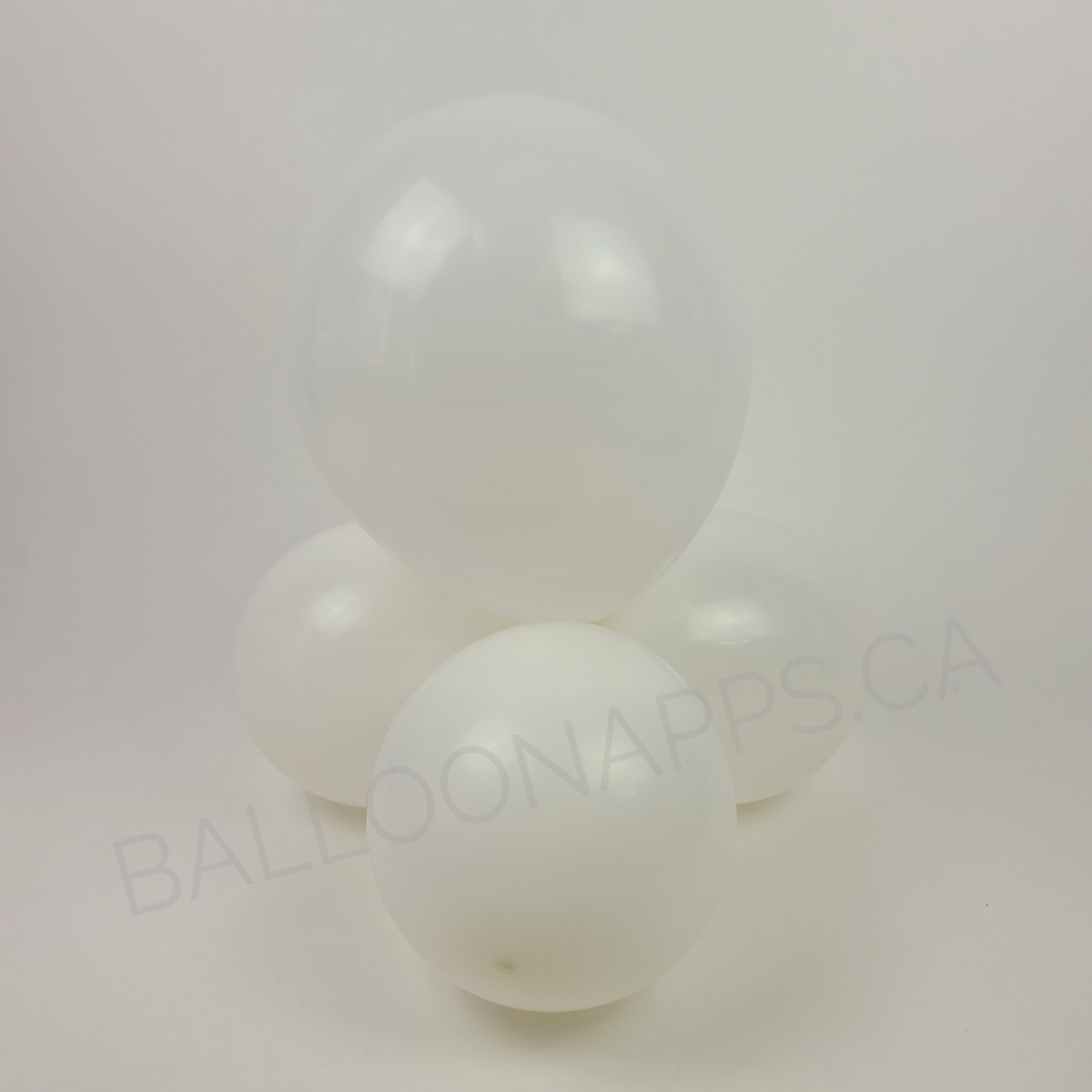 NEW ECONO (100) 11" White balloons