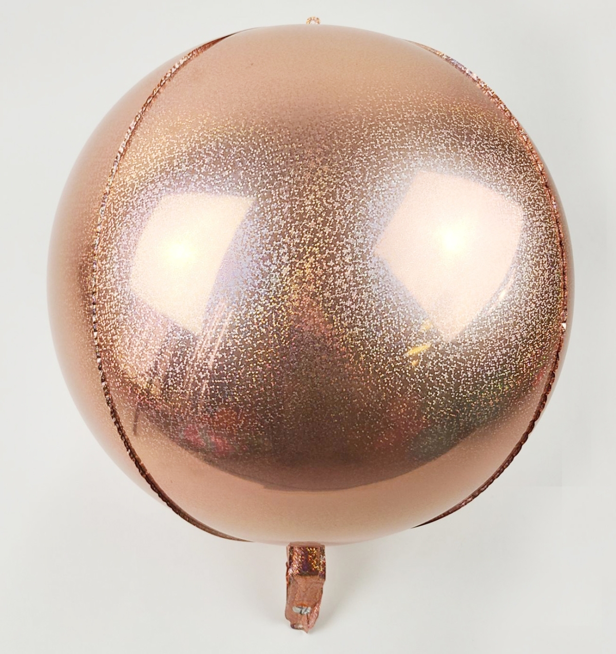 Econo-Luxe Iridescent Rose Gold Orbz balloon