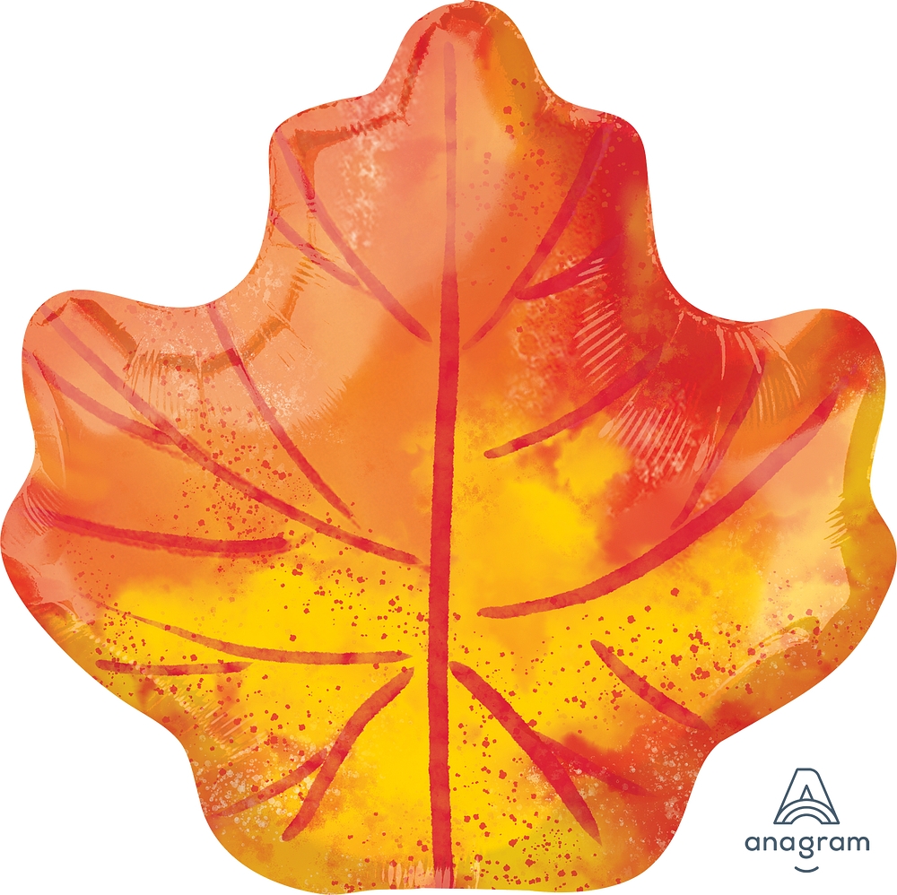 Fall Maple Leaf Balloon