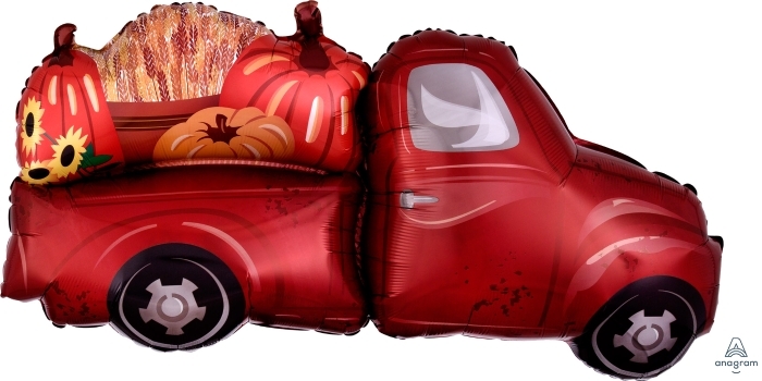 Farmer's Market Truck Supershape balloon