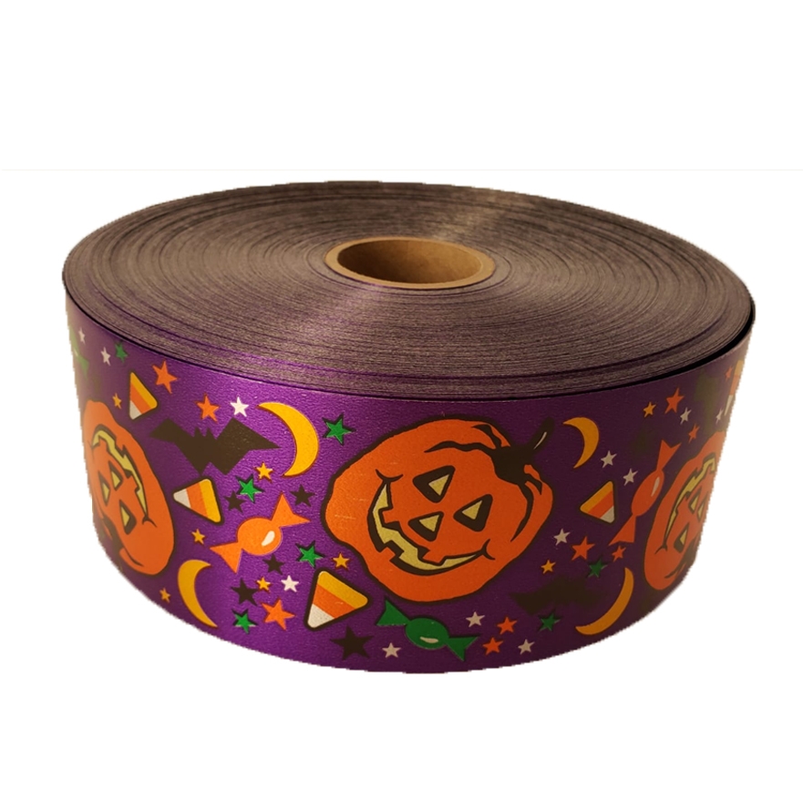 Halloween #40 Pumpkin/Black-200 yds