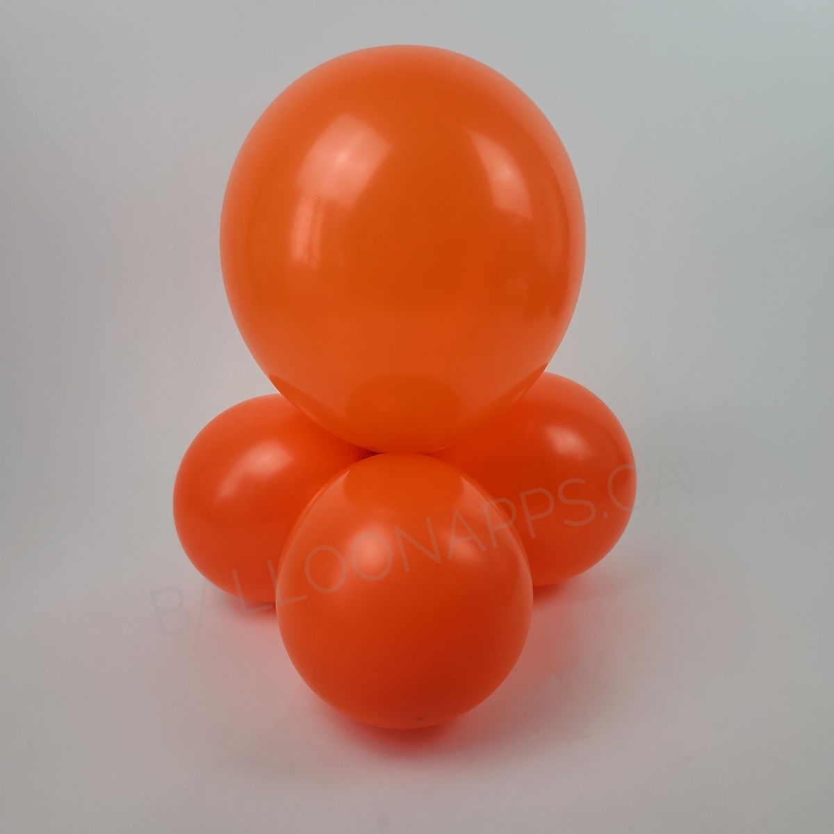 NEW ECONO (100) 11" Orange balloons