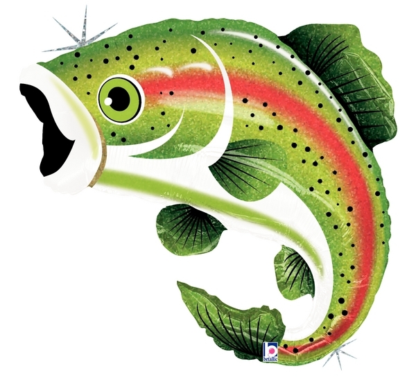 Rainbow Trout Balloon