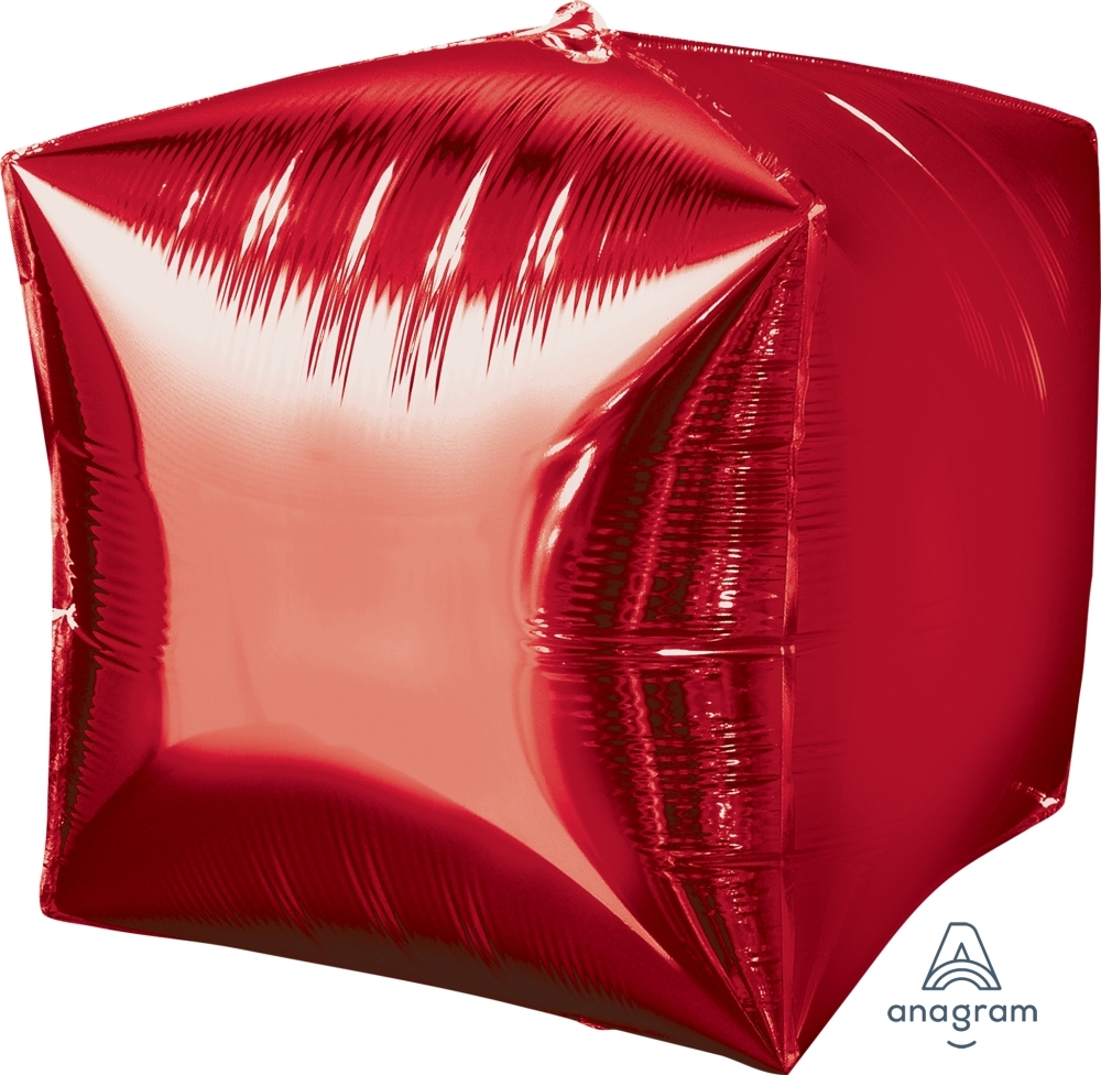 Red Cube Cubez balloon