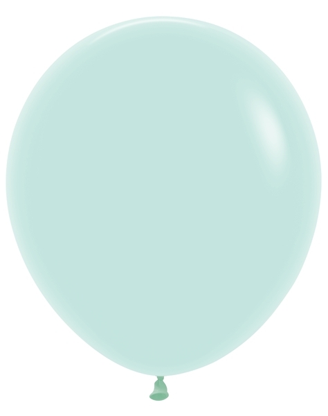 SEM (25) 18" Pastel Matte Green balloons