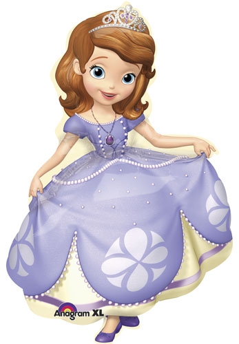 Shape - Disney Sofia The First Pose 26"x35" balloon