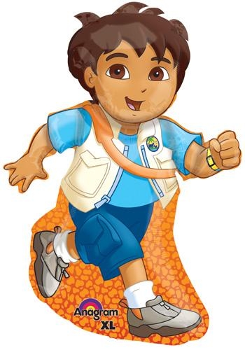 Shape - Go Diego 27"x40" balloon