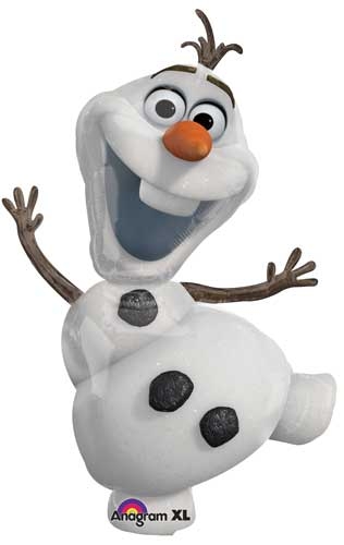 Shape Disney Frozen Olaf 23"x 41" balloon