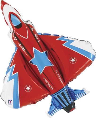 Shape - Fighter Jet 38" Airplane balloon