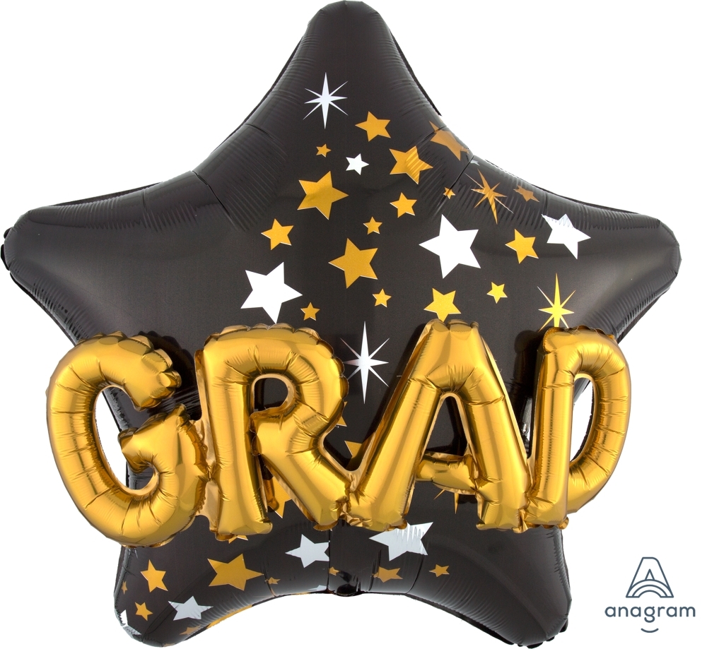 Multi Balloon Congrats Grad 3d Balloon