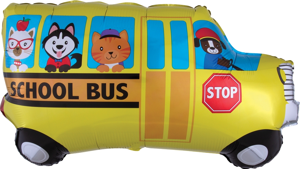 Shape School Bus Back to school balloon