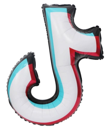 TikTok Air-Fill Self-Sealing Shape balloon