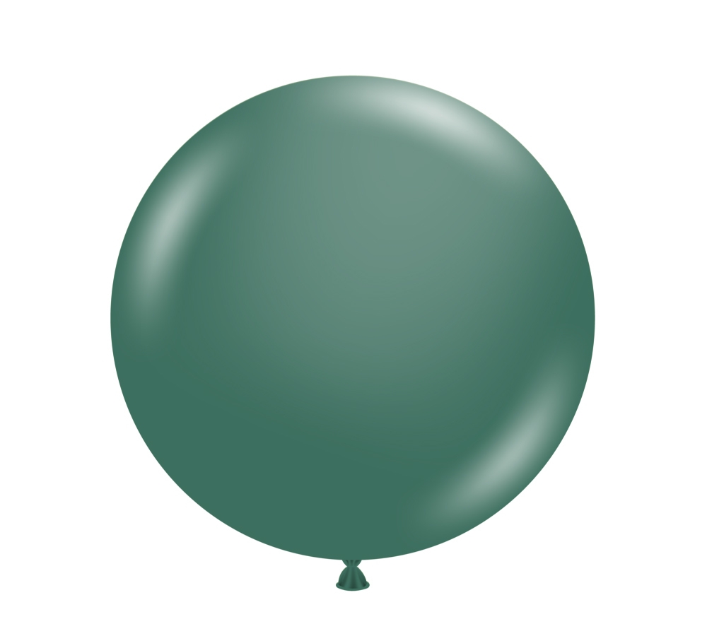 TUFTEX (1) 24" Evergreen balloon