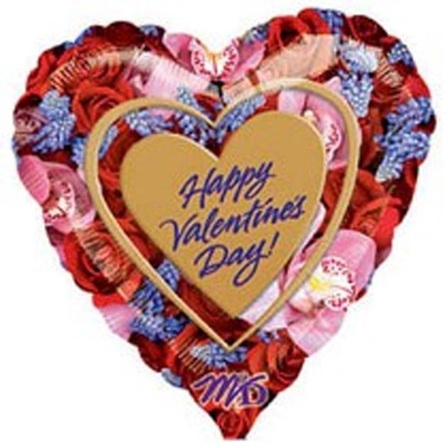 V - Jumbo - Valentine Photofloral balloon